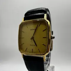 新品電池交換済80年代製オールドSEIKO諏訪シャリオ高グレードクォーツ
