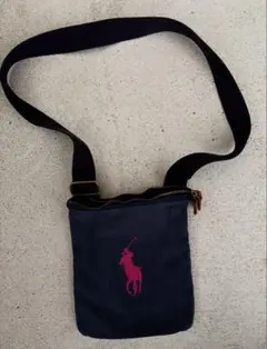 90s 00s Ralph Lauren ビッグポニー ショルダーバッグ OLD