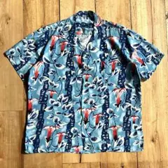 APPLEBUM 金魚柄 アロハシャツ XL - メルカリ