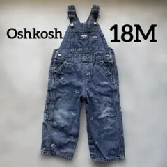 OshKosh 80cm デニム オーバーオール サロペット ハート柄 ハワイ