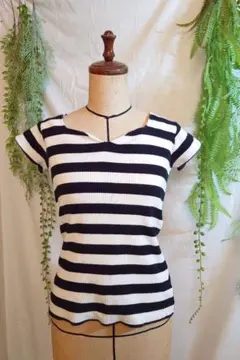 summer SALE！ストライプ 半袖Tシャツのサムネイル