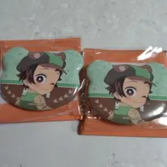 竈門炭治郎✕２　実りの秋まつり2025ランダムくま缶バッジA