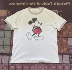 80s ミッキー 白足 Tシャツ 木村拓哉 美品 古着 - メルカリ