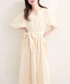 未使用　natural couture ランタンスリーブワンピース　 Mのサムネイル