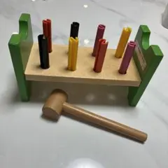 IKEA木製 知育玩具 ハンマートイ (分解して発送)
