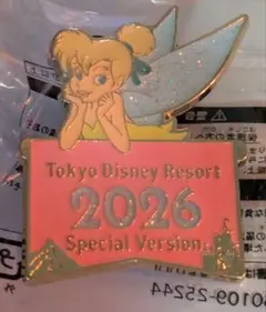 ディズニー ピンバッジ ティンカーベル 2026 ジャングルカーニバル