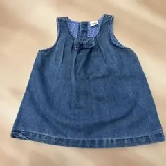 SIMPLE FREE ベビー デニム ワンピース 70cm