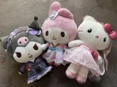 マイメロディ・ハローキティ・クロミ ぬいぐるみセット商品説明読んでください。
