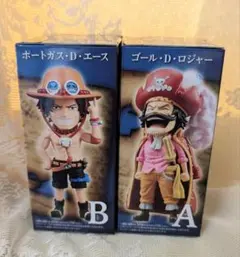 ワンピース ワールドコレクタブルフィギュア-親子の血筋Ⅱ- A・B　２個セット