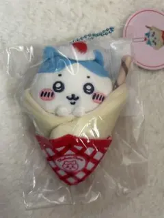 おまけつき　ちいかわ クレープくじ C賞　ハチワレ ぬいぐるみ　新品未開封品