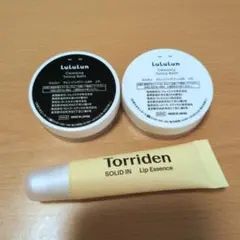 ルルルン クレンジングバーム2種(おまけ トリデン リップエッセンス)のサムネイル