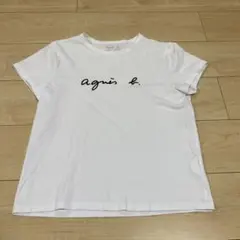 agnès b. ホワイト Tシャツ
