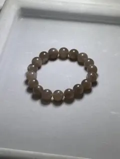 グレーサンストーン 天然石 ブレスレット 選べるギフト付き