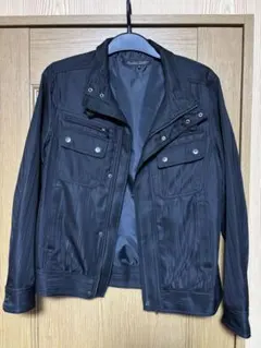 【美品】SATISFACTION GUARANTEED ジャケット　ブラック