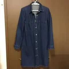 デニムシャツワンピース デニムワンピース