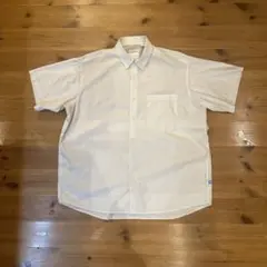 ペーパースカイ Magazine Check Big Half Shirt M