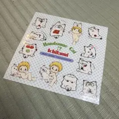 レア 昭和レトロ 立原あゆみ イチクミ Handsome Cat シール