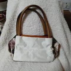 RUSSET　トートバッグ　キューブ型　カモフラ/モノグラム