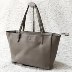 トリーバーチ　トートバッグ　グレージュ　a4収納のサムネイル