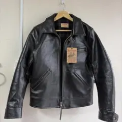 REAL SIMONS スケルトン シングルライダース 馬革 2トーン サイズS REAL SIMONS スケルトン シングルライダース 馬革 2トーン サイズS