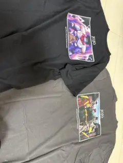 JOJO Tシャツ 2枚セット 黒 グレー