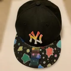 NewEra ニューエラ ペイント柄 9fifty 帽子 ベースボールキャップ