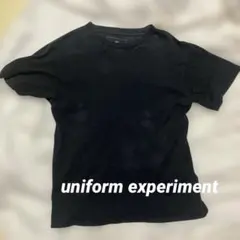 uniform experiment Tシャツ ブラック サイズ1のサムネイル