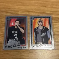 StrayKids エコパスタジアム　 ライブフォトカード　バンチャン2枚組