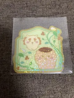 ちいかわ キラキラダイカットステッカー付きグミ くりまんじゅう シーサー