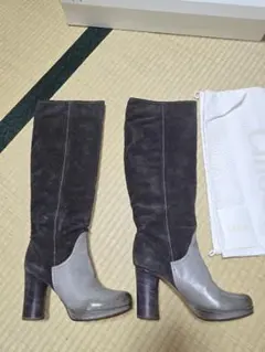 Chloé ロングブーツ グレー/ダークグレー37/24cmのサムネイル