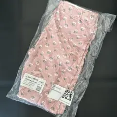 裏起毛花柄ピンクパンツ サイズ85 即購入可能