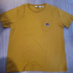 (中古)BEN DAVIS マスタード Tシャツ Lサイズのサムネイル