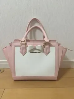 Samantha Vegaのリボンパスケース付ハンドバッグ