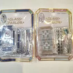 ステンドグラス風ステッカーセット 海外シール 立体シール