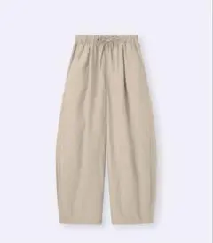 ユニクロ　リネンブレンドバルーンパンツ　xs