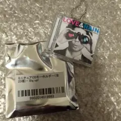 久保田利伸　LOVE&RAIN ミニチュアCDキーホルダー
