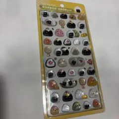 新品: ボンボンドロップシール　和柄　おにぎり