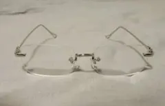 リムレス　メガネ　アイウェア