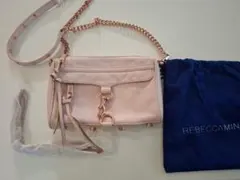 REBECCA MINKOFF　レベッカミンコフ ショルダーバッグ ピンク　本革のサムネイル