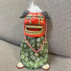 獅子　置物　値下げ Amazon.co.jp: 萩焼 獅子 置物（青磁／逆さ獅子／飛び獅子