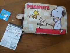 PEANUTS スヌーピー 折り畳みボストンバッグ