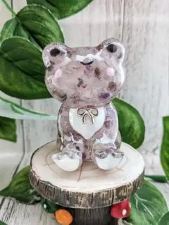 スーパーセブンのかえるちゃん形オルゴナイト☆