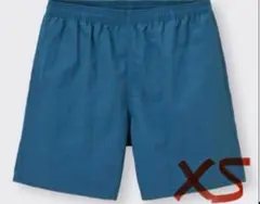 未使用 GU カラーアクティブショーツ ユニセックス XS ブルー