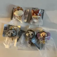 ズートピア アイスキャンディチャーム ガチャ 5個