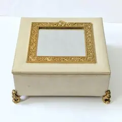 資生堂 鏡付きジュエリーボックス 1970年 花椿会 宝石箱 非売品 昭和