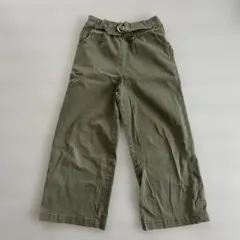 ファースト　First カーキ　ワイドパンツ　140 美品　キッズのサムネイル