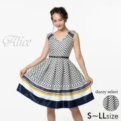 Aラインミニドレス