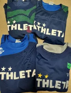 ATHLETAプラシャツ4枚
