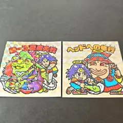 ビックリマン外伝シールホログラム 2枚セット♪(極美品)