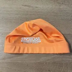 CENTRAL SPORTS 水泳帽 オレンジ　L